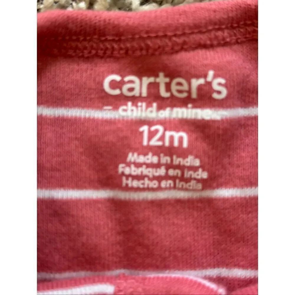 ❤️Carter’s Child Of Mine Baby Boy Romper